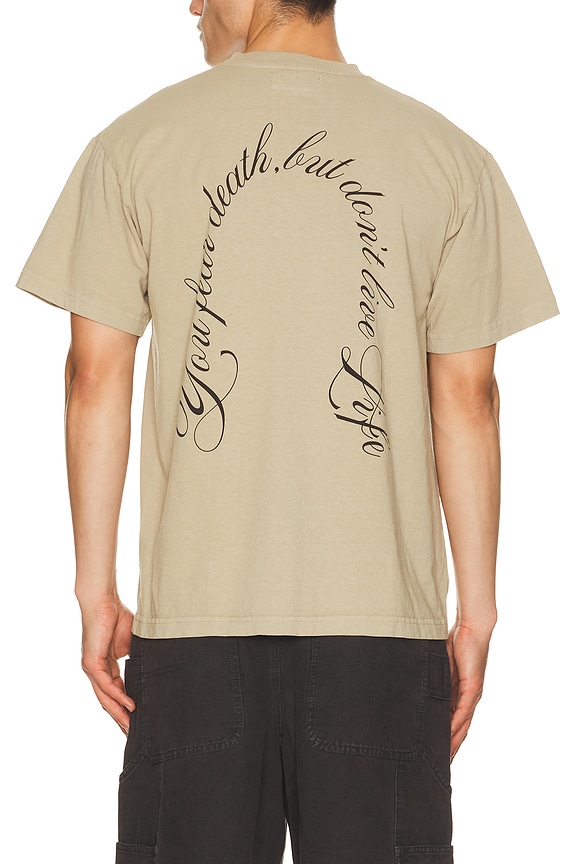 view 1 of 4 Fear T-Shirt in Sand