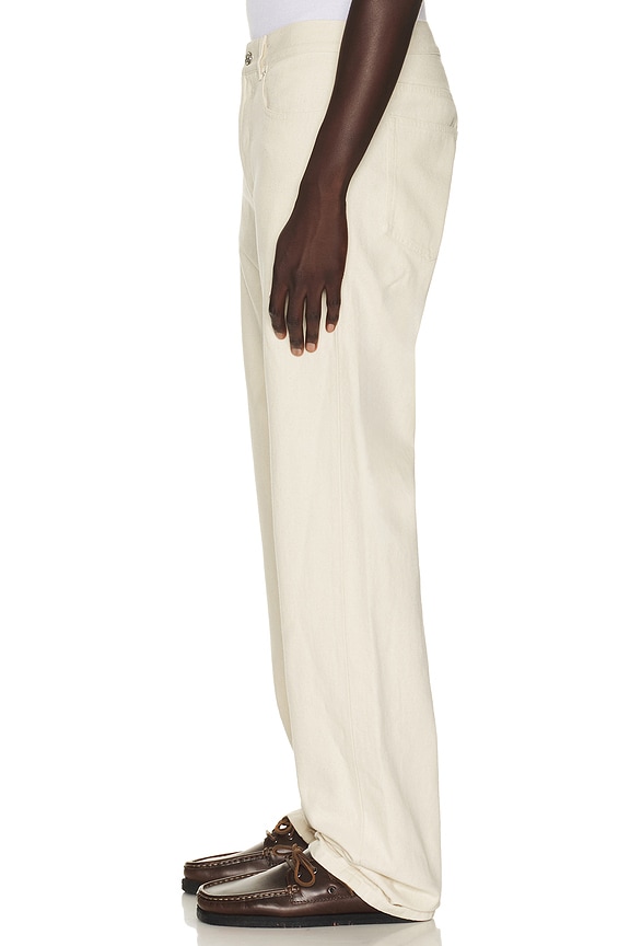 view 2 of 5 Rescue Denim Jean in Off White