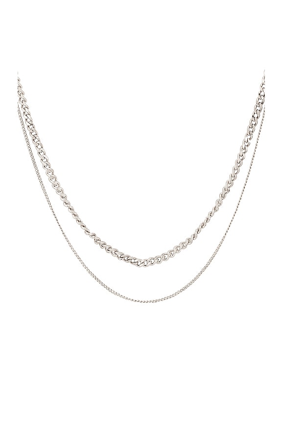 view 2 of 2 Minimal Collier in Argent