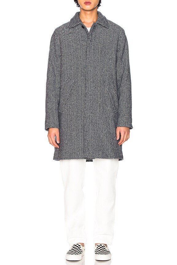 view 2 of 5 IVAN コート in Dark Navy