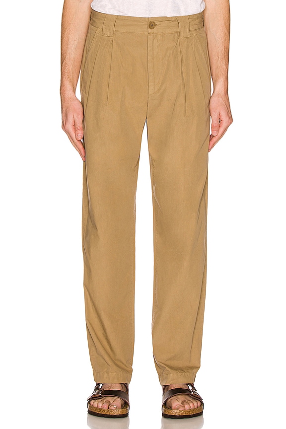 view 1 of 3 PANTALON EDDY in Dark Beige