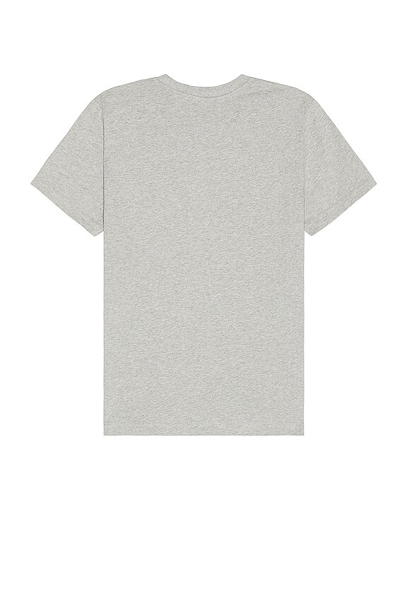 view 2 of 3 Martin T-shirt in Heathered Light Grey