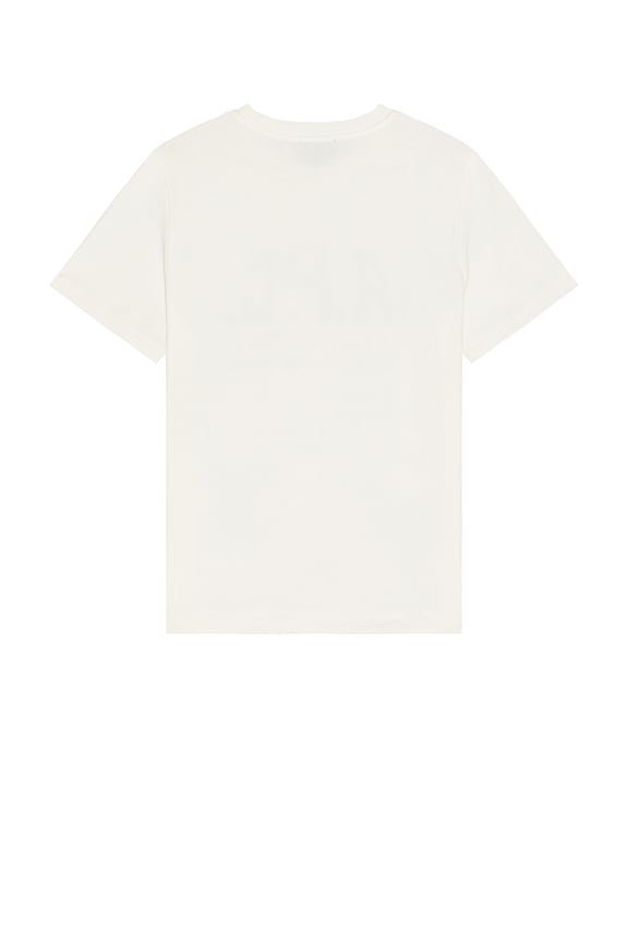 view 2 of 3 Print Label T-Shirt in White
