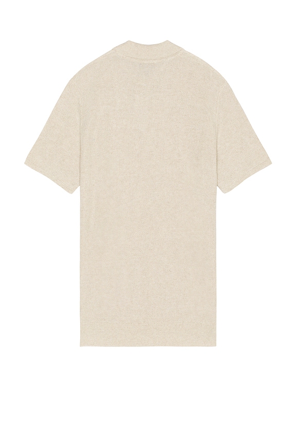 view 2 of 3 Jay Short Sleeve Polo in Beige