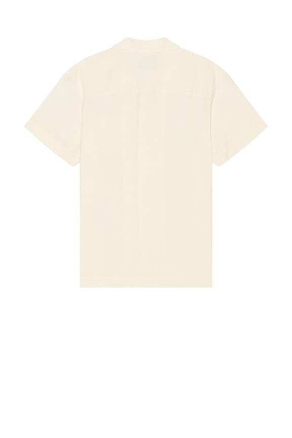 view 2 of 3 Chemisette Roy Short Sleeve Shirt in Ecru