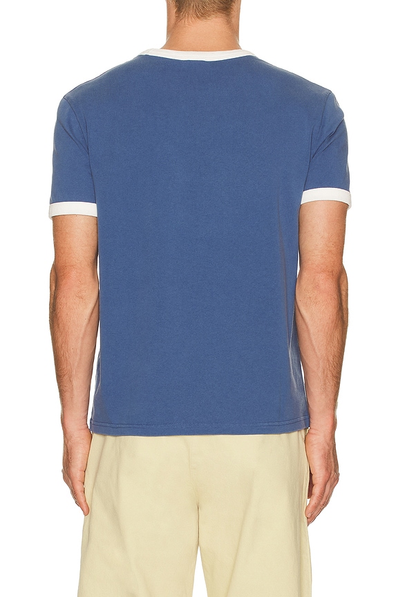 view 2 of 5 Contrast T-Shirt in Blue