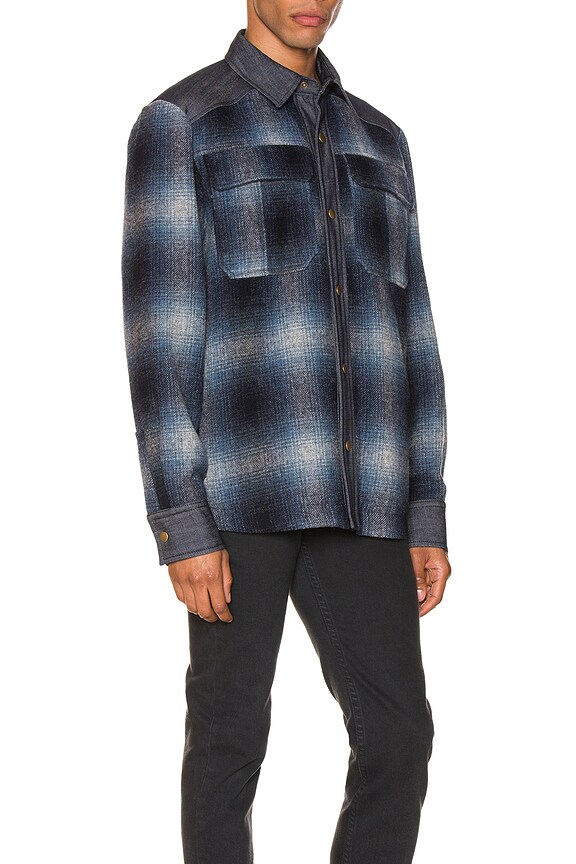 view 2 of 5 MARK SHIRT 자켓 in Blue