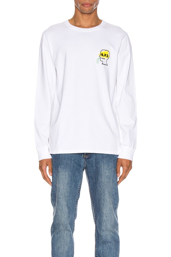 view 2 of 5 x Brain Dead Molly T-Shirt in Blanc