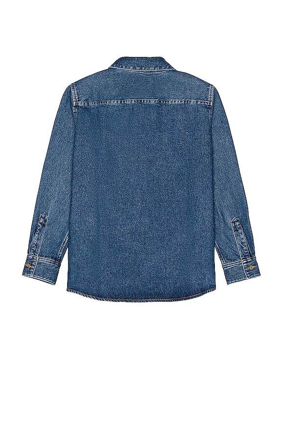 view 2 of 3 Surchemise Cryril in Washed Indigo