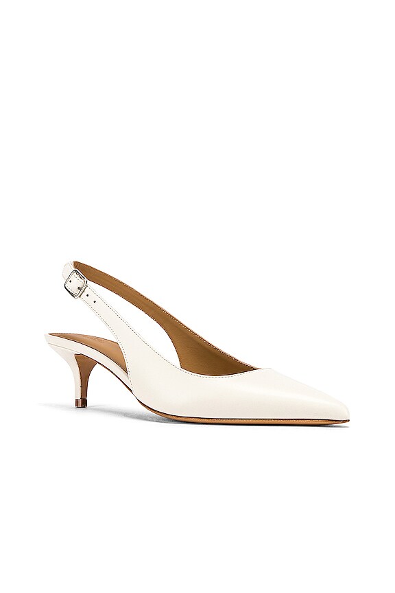 view 2 of 5 Chaussures Island Sling Back in Blanc