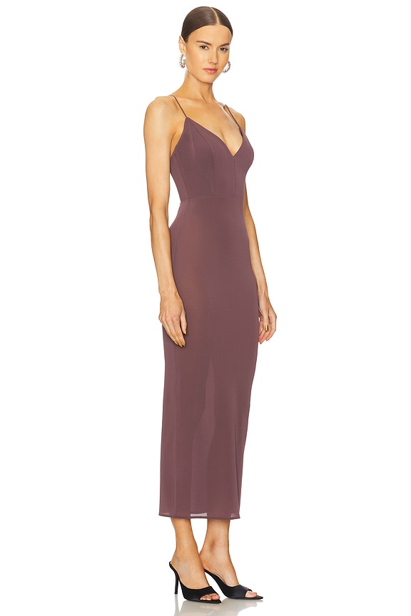 view 2 of 3 Bikini Dress in Chocolate