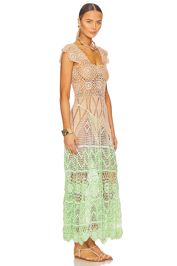 view 2 of 3 ROBE MAXI SARAVA in Multicolor