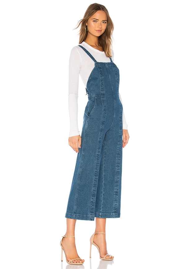 view 2 of 3 Carmen Denim Overall in Stonewash