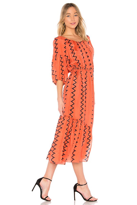 view 2 of 3 CAMELLIA ドレス in Papaya Berber