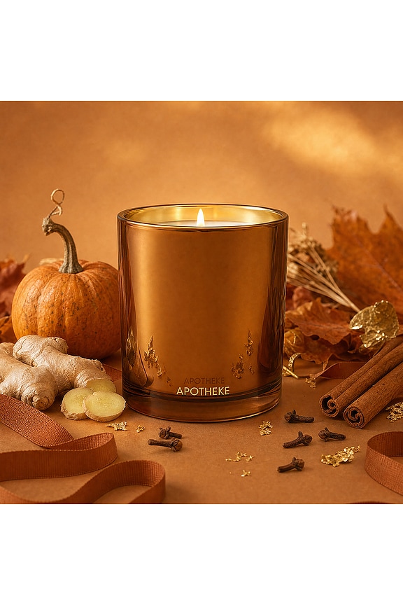 view 2 of 3 Pumpkin Ginger Classic Candle in 