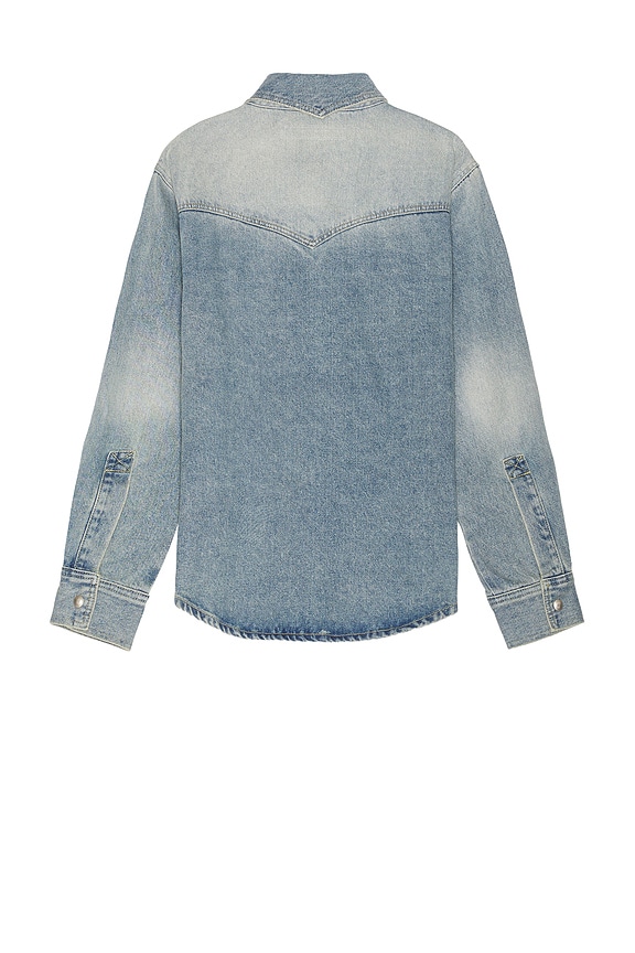 view 2 of 3 Cruisers Denim Shacket in Light Indigo