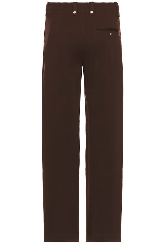 view 2 of 4 БРЮКИ ЧИНОС WIDE in Brown