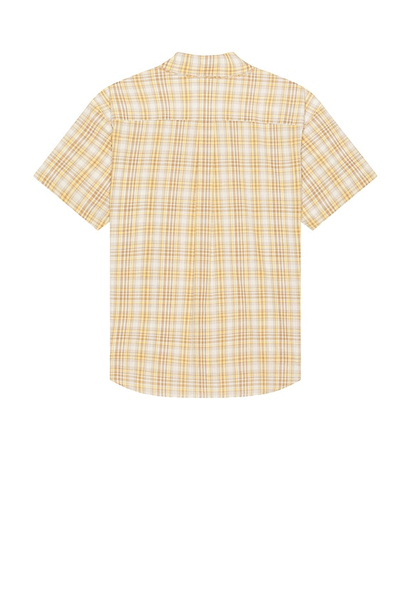 view 2 of 4 Madras Check Short Sleeve Shirt in Yellow
