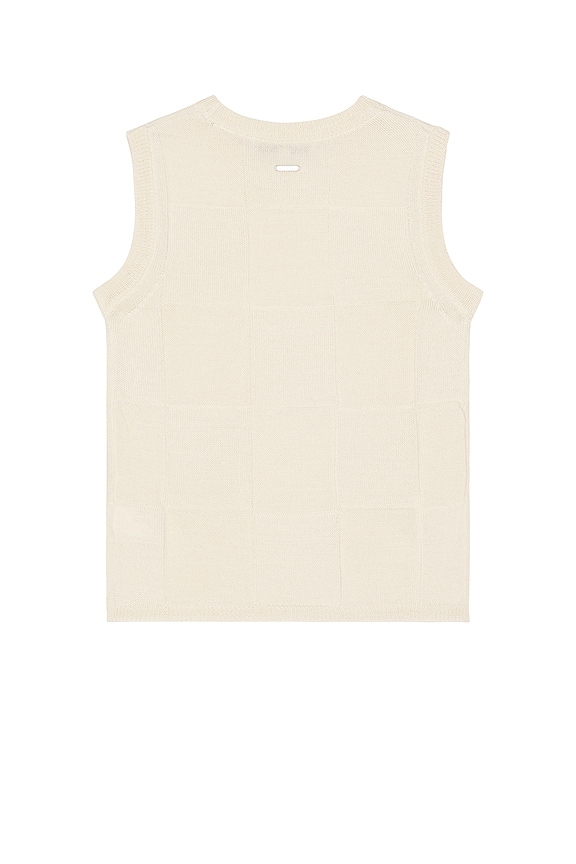 view 2 of 4 ВЯЗАНЫЙ ТОП БЕЗ РУКАВОВ DAMIER in Ivory
