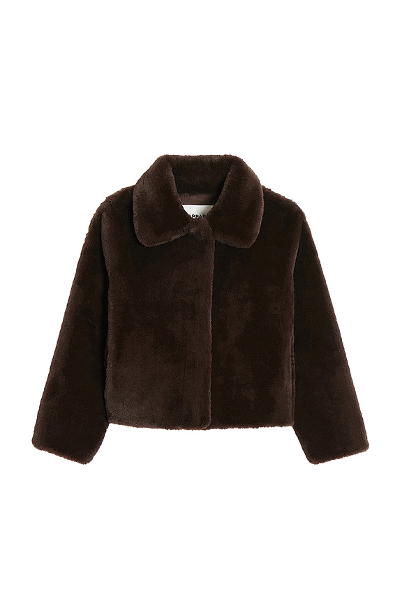 view 1 of 4 Elis Kids Coat in Espresso
