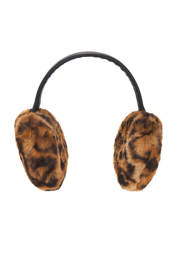 view 2 of 3 Esme Leopard Earmuffs in Leopard