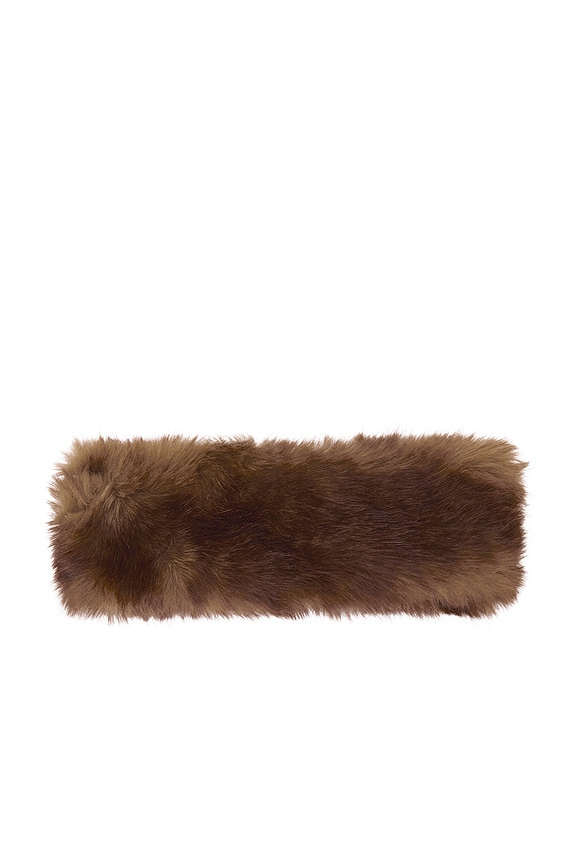 view 2 of 3 Eleni Mink Headband in Mink