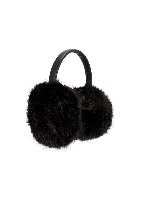 view 2 of 2 Esme Sable Earmuffs in Noir