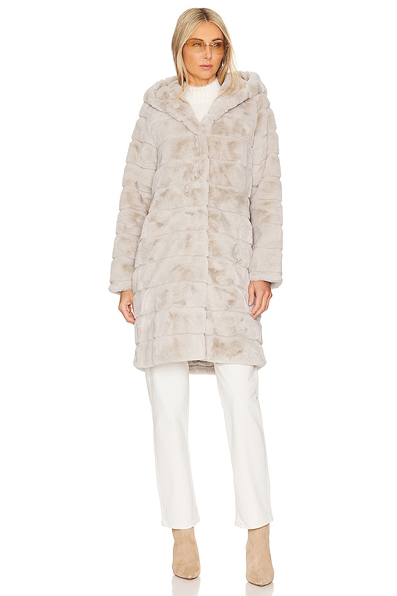 view 2 of 4 MANTEAU CELINA 3 in Latte