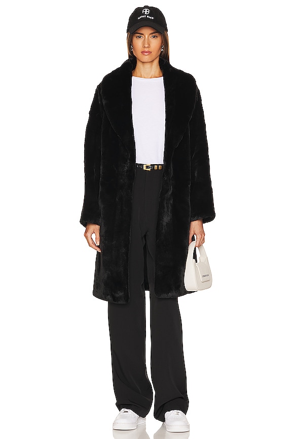 view 2 of 4 MANTEAU BREE in Noir