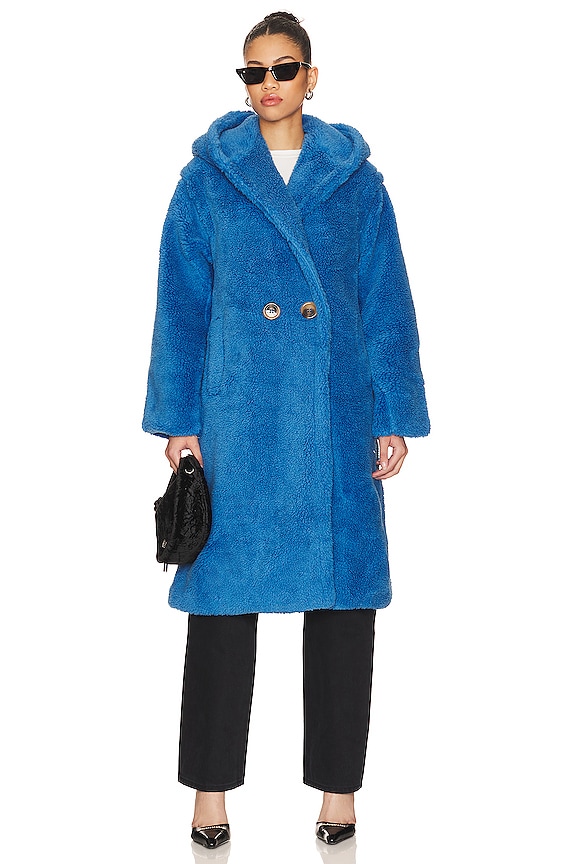 view 2 of 4 ПАЛЬТО in Royal Blue