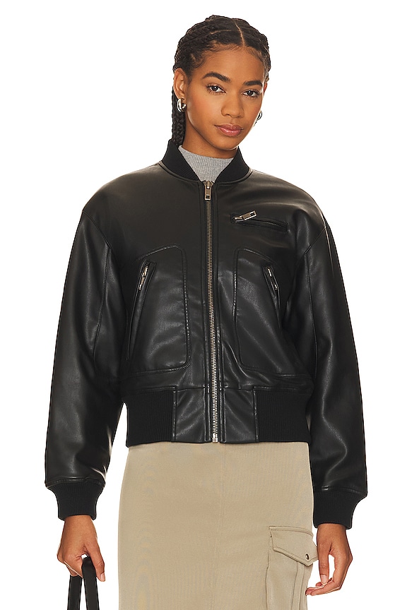 view 2 of 5 CHAQUETA CHAZ in Noir