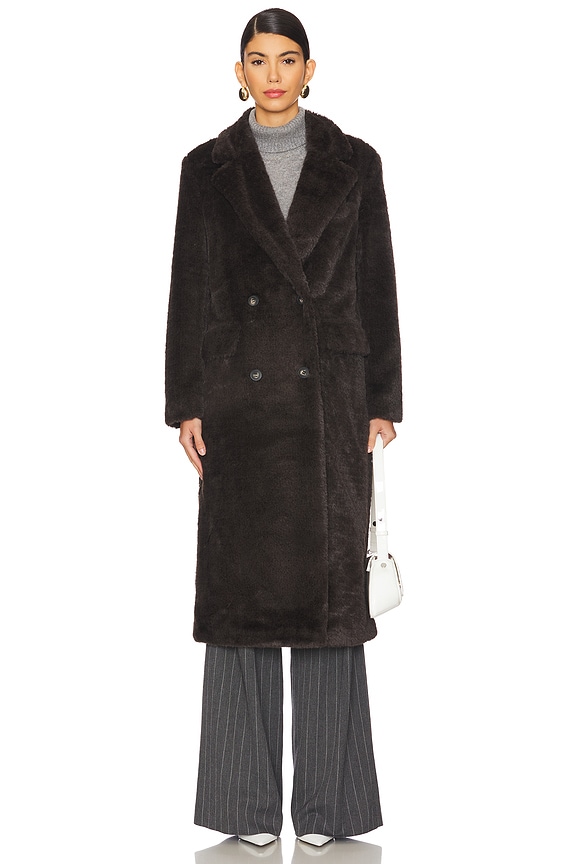 view 2 of 4 Astrid Peacoat in Dark Dust