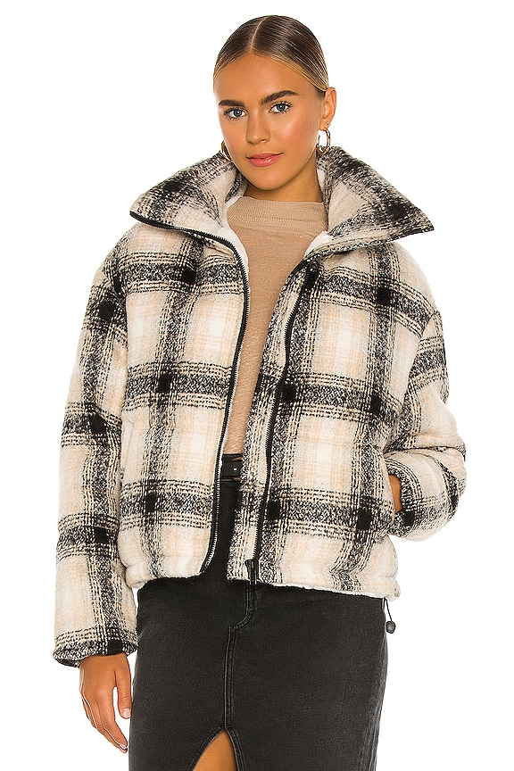 view 1 of 5 DOUDOUNE MARIANNY in Noir Plaid