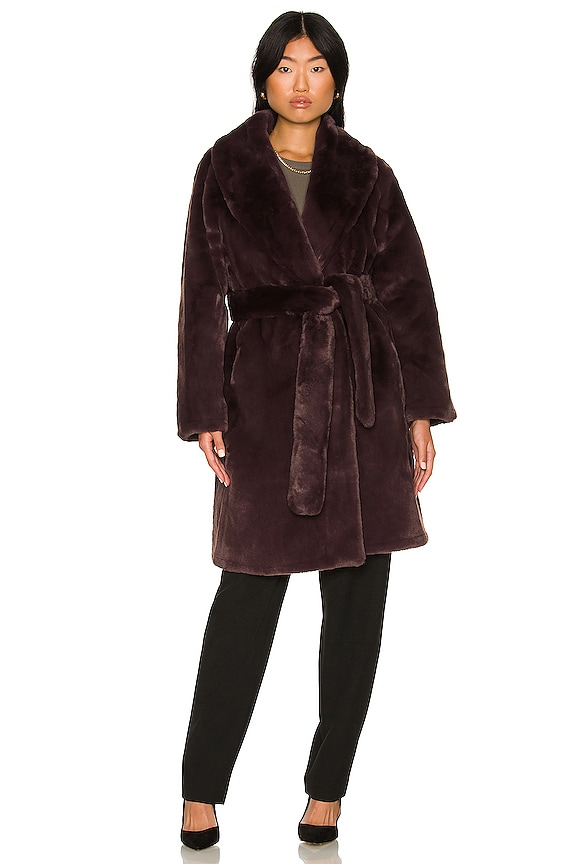 view 2 of 4 Bree Coat in Tobacco