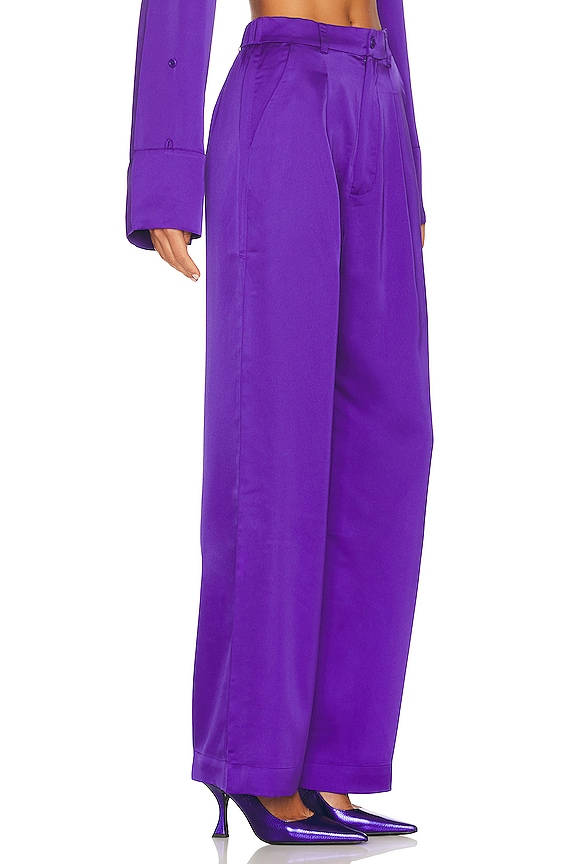 view 2 of 4 Kimmie Pant in Electric Purple