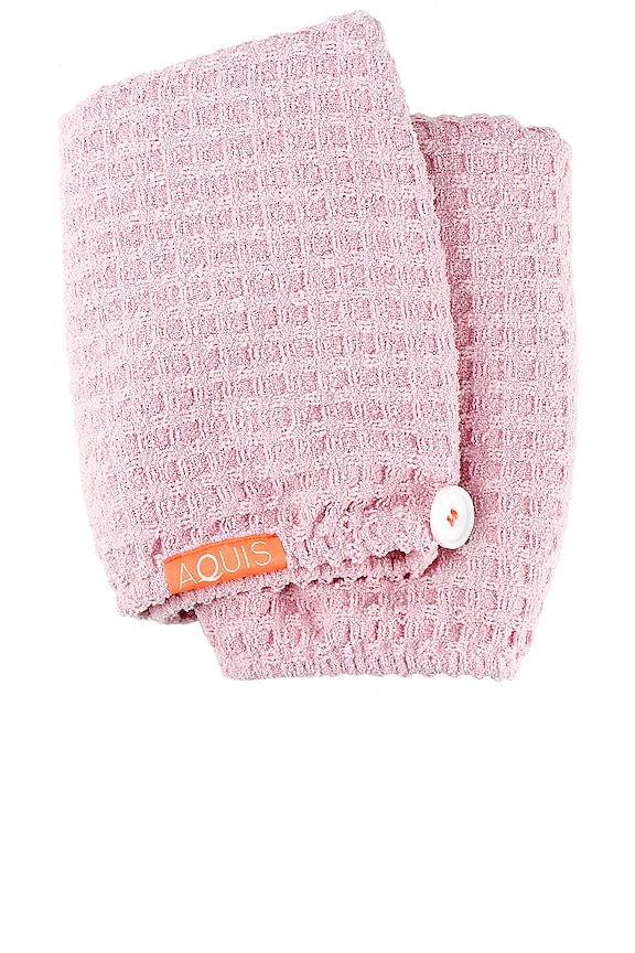 view 2 of 2 TURBAN POUR CHEVEUX WAFFLE LUXE in Blush