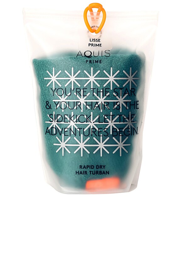 view 2 of 2 SERVIETTE POUR CHEVEUX LIMITED EDITION in Emerald