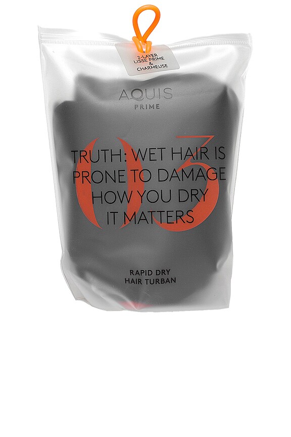 view 2 of 2 TURBAN POUR CHEVEUX CHARMEUSE in Black