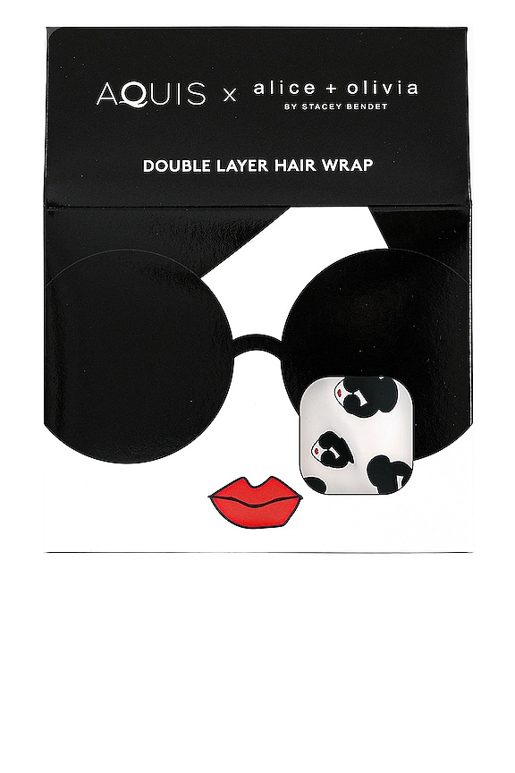 view 2 of 2 x Alice + Olivia Double Layer Hair Wrap in Stace Face