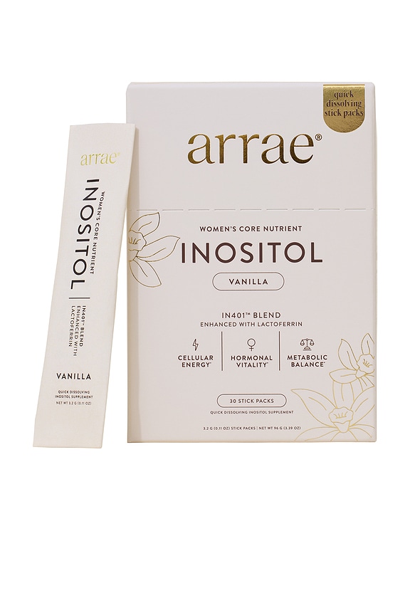 view 2 of 6 Inositol - Daily Support For Hormonal & Metabolic Balance in Vanilla Flavor