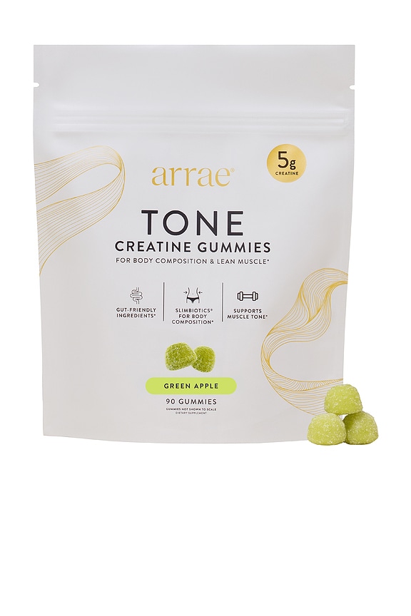 view 1 of 3 SUPLEMENTOS TONE CREATINE BODY COMPOSITION GUMMIES in Sour Green Apple