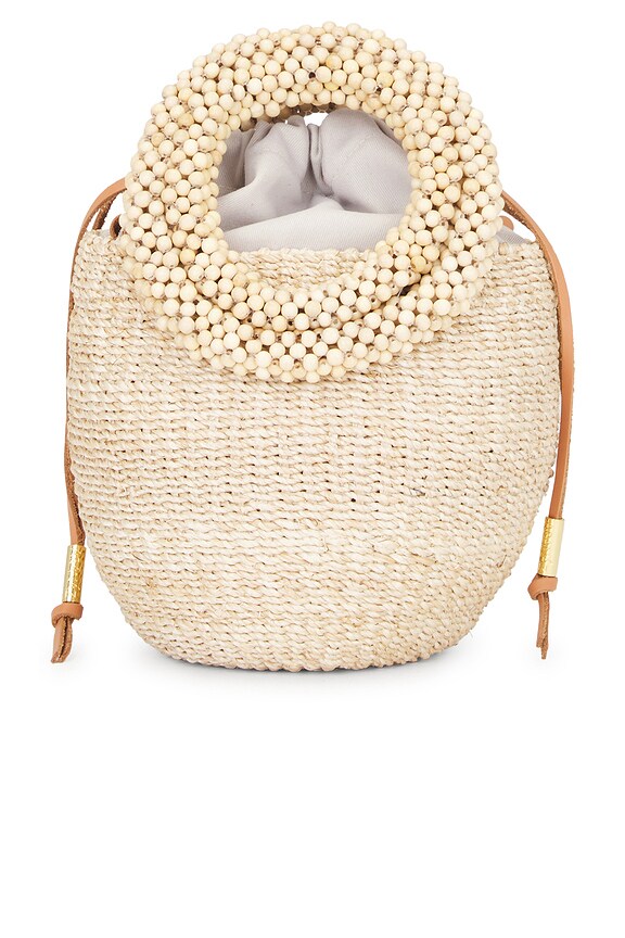 view 2 of 5 SAC MINI SEAU CARMEN in All Natural