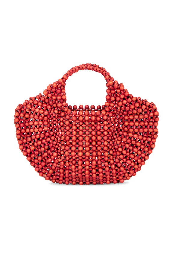 view 2 of 4 Lagrima Medium Bag in Coral