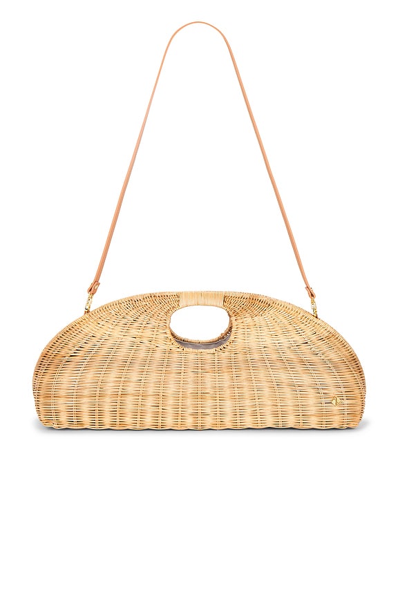 view 1 of 5 Amor 2 Wicker Handbag in Natural