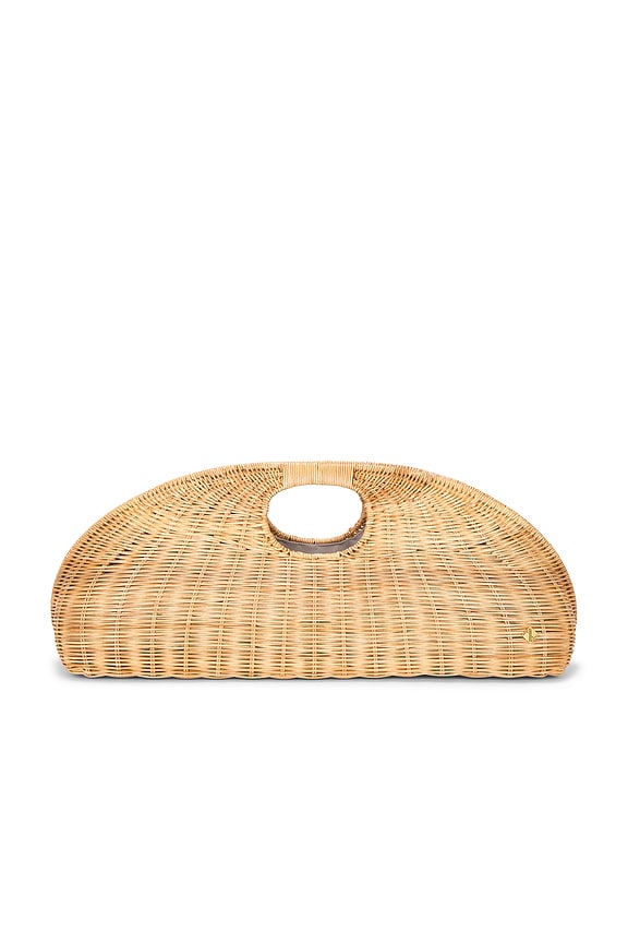 view 2 of 5 Amor 2 Wicker Handbag in Natural