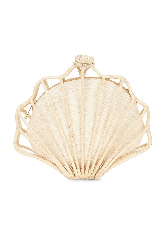 view 1 of 4 Oskola Clutch in Natural