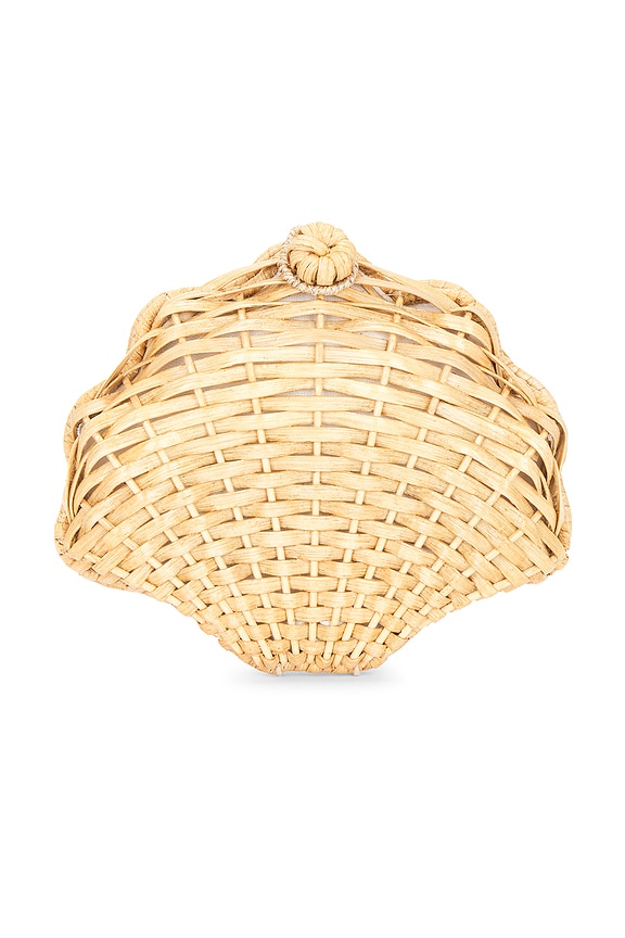 view 1 of 4 POCHETTE OSKOLA WICKER in Natural