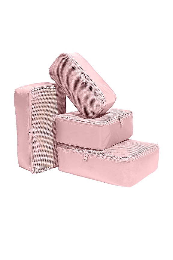 view 2 of 2 MALETA PACKING CUBES in Blush Pink