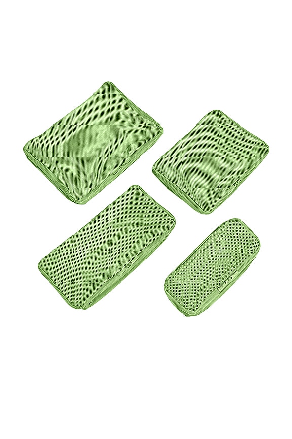 view 1 of 3 Insider Packing Cubes Set Of 4 in Matcha Milk Green