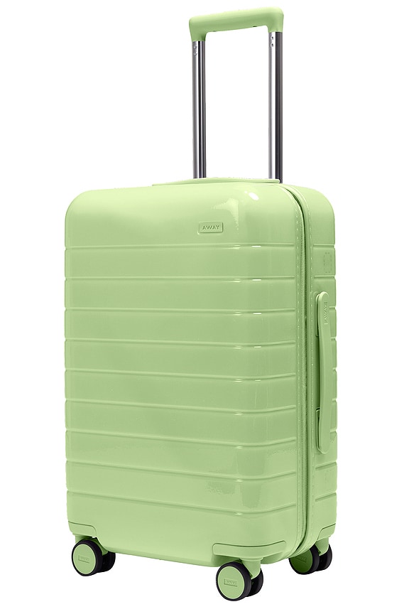 view 2 of 3 The Carry-On Suitcase in Glazed Matcha Milk Green